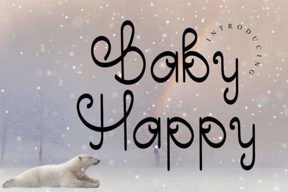 Baby Happy Font: Adding a Handmade Touch to Your Designs