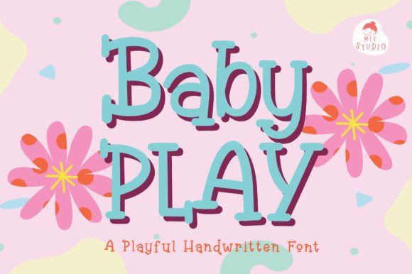 Baby Play Font: A Sweet, Handwritten Typeface for Creative Projects