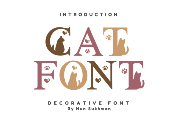 Cat Font: A Feline Typeface for Playful & Creative Projects
