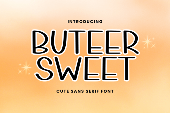 Discover the Buteer Sweet Font for Your Creative Projects