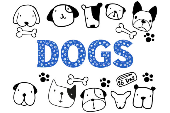 Dog Font: Playful Paws for Creative Projects