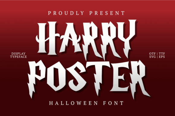 Harry Poster: A Spooky Typeface for Bold Designs