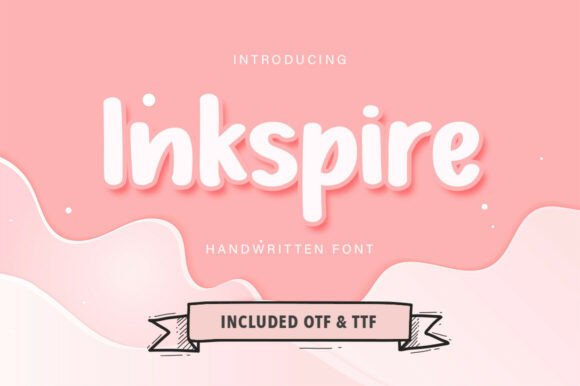 Inkspire Font: A Playful Typeface for Energetic Branding