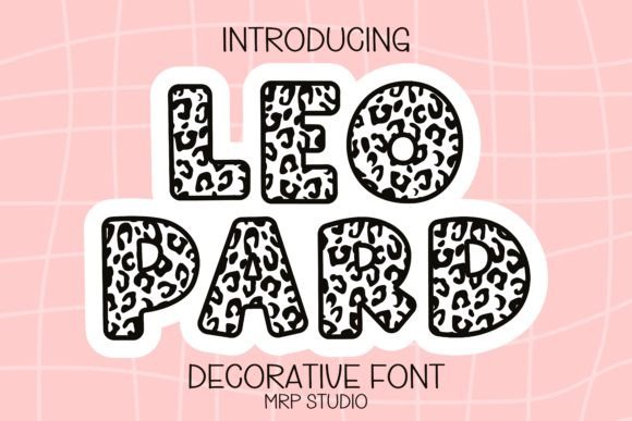 Leo Font: A Playful Typeface for Charming Designs