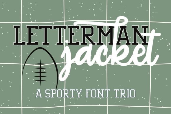 Letterman Jacket Font: Infuse Energy and Movement into Your Designs