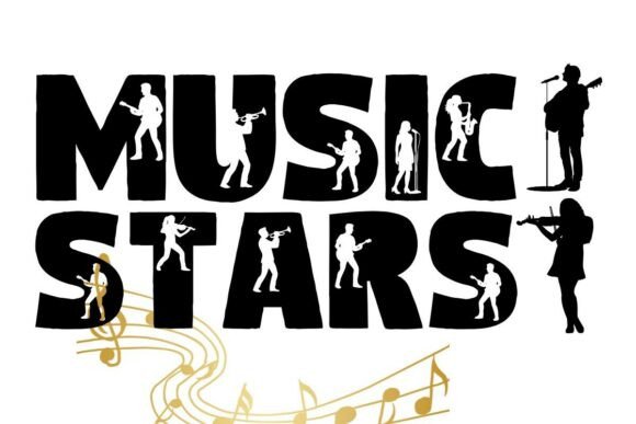 Music Stars Silhouettes: A Font That Plays the Part