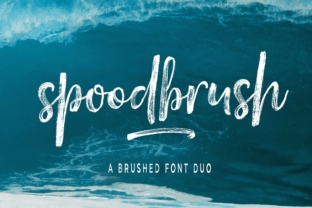 Spoodbrush Font Duo: Crafting a Personal Touch in Every Design