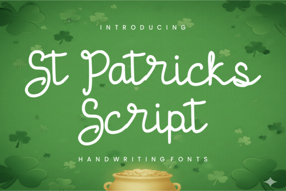 St. Patrick's Font: Beyond the Shamrock Clip Art