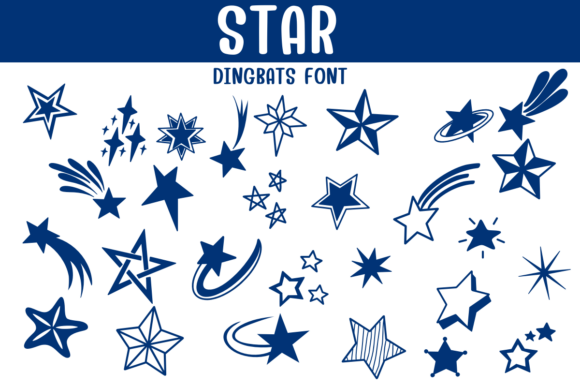 Star Font: A Celestial Typeface for Creative Projects