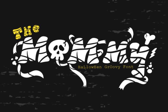 The Mommy Font: A Spooky & Fun Typeface for Halloween Designs
