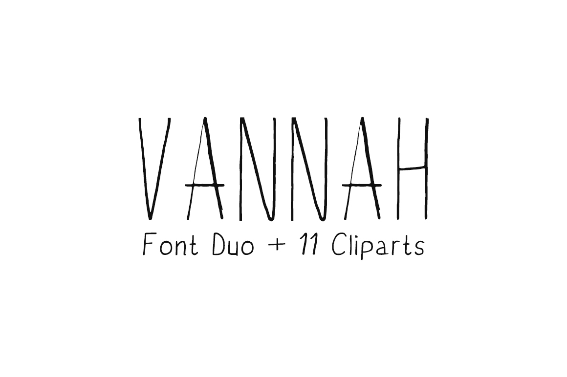 Vannah Font Duo: Adding Handmade Charm to Your Designs