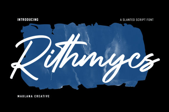 Why Rithmycs Script Font Feels Like a Brushstroke of Personality