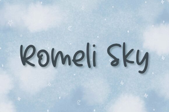 Why Romeli Sky Font Feels Like a Handwritten Hug for Your Brand